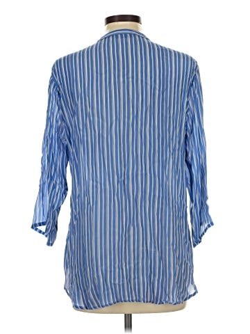 AP.NY 3/4 Sleeve Button-Down Shirt (view 2)
