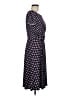 Perceptions Polka Dots Black Casual Dress Size M - photo 4