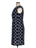 Charter Club Graphic Blue Casual Dress Size 14 - photo 5