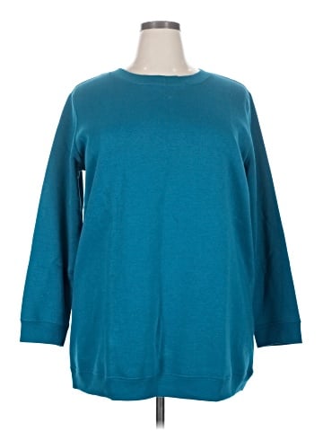 Woman Within Pullover Sweater (view 1)