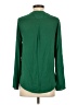Zara Basic Green Long Sleeve Blouse Size S - photo 2