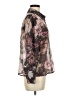 Bailey 44 Floral Brown Long Sleeve Blouse Size M - photo 4