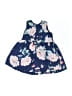 Carter's 100% Cotton Floral Blue Dress 3-6 MO / 6 MO - photo 1