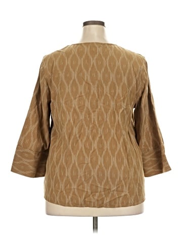 Purejill 3/4 Sleeve Blouse (view 2)