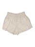 Reformation 100% Linen Solid Tan Shorts Size S - photo 2