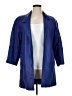 Bagatelle Blue Faux Leather Jacket Size 0XEstimated - photo 1