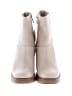 Universal Thread 100% Leather Ivory Ankle Boots Size 7 1/2 - photo 2