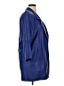 Bagatelle Blue Faux Leather Jacket Size 0XEstimated - photo 4