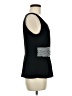 Perceptions Black Sleeveless Blouse Size 8 - photo 4