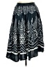 Studio West Paisley Blue Casual Skirt Size M - photo 2