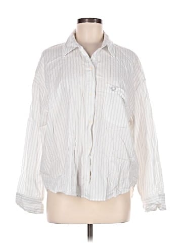 Divided by H&M Long Sleeve Button-Down Shirt (view 1)