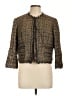 INC International Concepts Tweed Gold Blazer Size L - photo 1