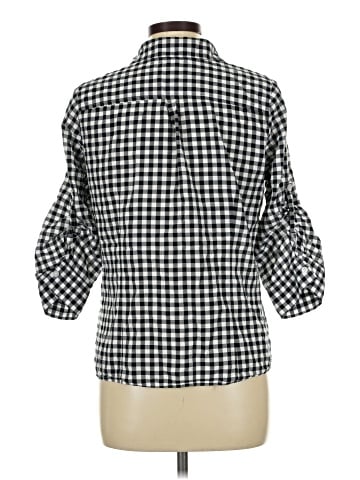 St. John's Bay 3/4 Sleeve Button-Down Shirt (view 2)