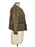 INC International Concepts Tweed Gold Blazer Size L - photo 4