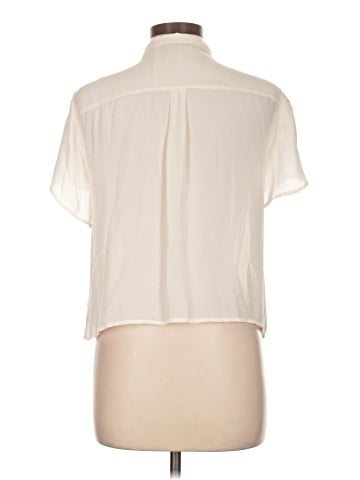 Babaton Short Sleeve Silk Top (view 2)