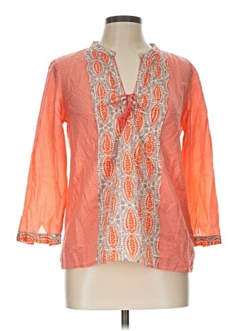 J.Crew 3/4 Sleeve Blouse (view 1)