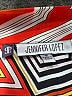 JLo by Jennifer Lopez 100% Polyester Print White Long Sleeve Blouse Size M - photo 4
