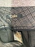 dalia Plaid Gray Dress Pants Size L - photo 4