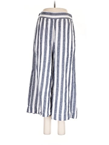 Madewell Huston Pull-On Crop Pants in Stripe (view 1)