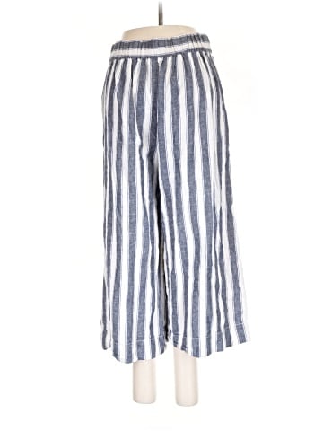 Madewell Huston Pull-On Crop Pants in Stripe (view 2)