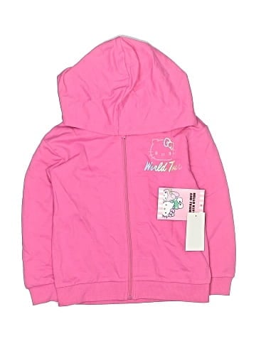 Hello Kitty Zip Up Hoodie (view 1)