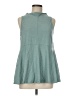 Deletta Solid Teal Casual Dress Size M - photo 1