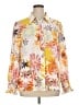 Berek Floral Orange Long Sleeve Blouse Size XL - photo 1