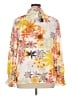 Berek Floral Orange Long Sleeve Blouse Size XL - photo 2