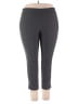 dalia Solid Gray Active Pants Size 20 - photo 1