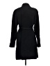 Gallery 100% Polyester Black Trenchcoat Size L - photo 2