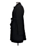 Gallery 100% Polyester Black Trenchcoat Size L - photo 5
