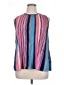 dalia Blue Sleeveless Blouse Size XL - photo 1