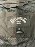 Billabong 100% Polyester Black Zip Up Hoodie Size 14 - photo 3