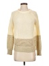 SHAE Color Block Ivory Pullover Sweater Size S - photo 1