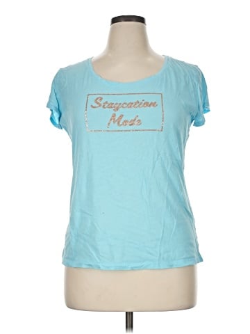 New York & Company Short Sleeve T-Shirt (view 1)