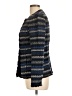 Rebecca Taylor Chevron-herringbone Blue Jacket Size 10 - photo 5