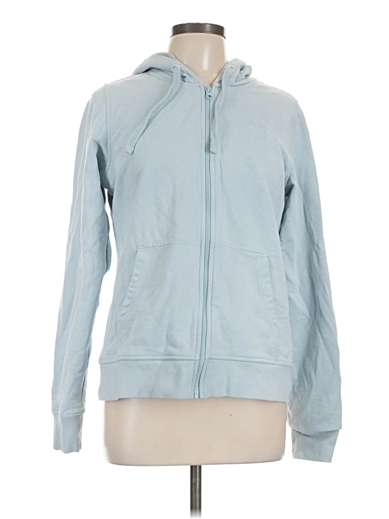 Pre-owned Helly Hansen Zip Up Hoodie In Blue