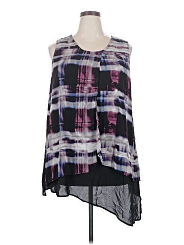 Melissa McCarthy Seven7 Sleeveless Blouse (view 1)