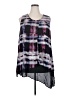 Melissa McCarthy Seven7 100% Polyester Purple Sleeveless Blouse Size 2X - photo 1