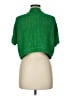 August Silk Green Cardigan Size M - photo 2