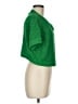 August Silk Green Cardigan Size M - photo 4