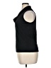 Apostrophe Black Sleeveless Top Size XL - photo 5