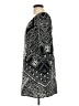 Bebop 100% Polyester Graphic Black Casual Dress Size L - photo 5