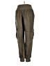 Cinq à Sept 100% Cupro Green Cargo Pants Size S - photo 2