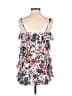 XOXO 100% Polyester Floral Multi Color White Sleeveless Top Size S - photo 2