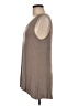 Logo Layers Brown Sleeveless Top Size M - photo 5