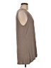 Logo Layers Brown Sleeveless Top Size M - photo 4