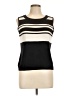 St. John Black Sleeveless Top Size L - photo 1