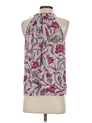 Rebecca Taylor Sleeveless Silk Top (view 2)