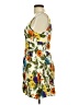 Pins and Needles 100% Polyester Tropical Yellow Cocktail Dress Size 8 - photo 5